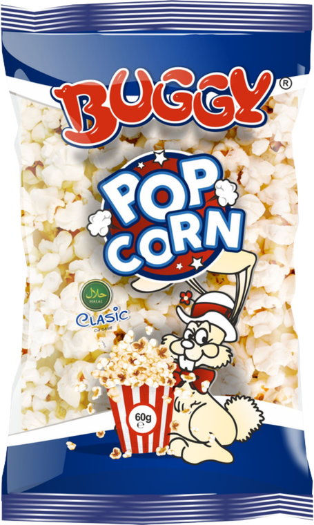 Buggy POPCORN  CLASIC 60G