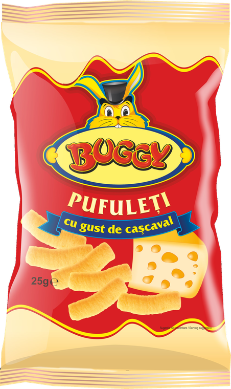 Pufuleti cu gust de cascaval 25G