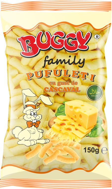 Pufuleti Family cu gust de Cascaval 150G